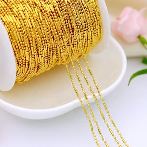 قلادة شبيهة بسلسلة شبيهة بعقد Chopin ملفوف باللون الوردي رخيص عالية الجودة من الذهب الأصلي الخالص عيار 18 قيراطًا - Product Image 4