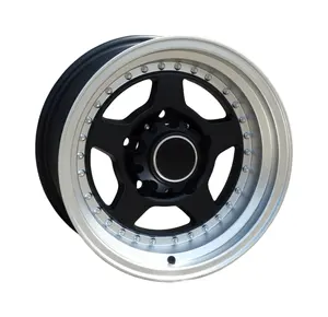 Seven different colors for personalized customization modification of wheels 15 inch 5 6 hole 139.7 wheels rim