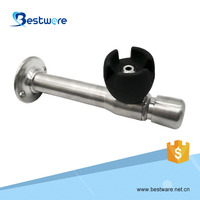 Nouveaux Produits Jardin Horizontale de L'eau Potable Fontaine Barboteur Garde de Tête Bouton Poussoir Robinet avec Support Mural En Caoutchouc Robinets de Lavabo