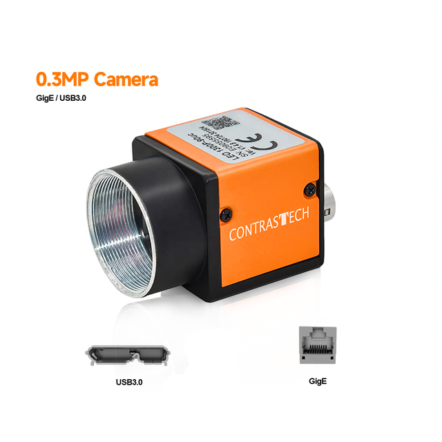 720x540 125fps GigE IMX297 IMX287 Machine Vision Area Scan Cameras for Industrial Production Line Inspection