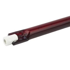 Honeyfly tùy chỉnh <span class=keywords><strong>IR</strong></span> sưởi ấm đèn 250W/350W/700W/1000W/1500W 300mm/500mm/530mm/600mm/650mm/700mm Halogen đèn sấy sơn - Product Image 1