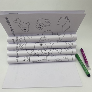 Set di Libri <span class=keywords><strong>da</strong></span> <span class=keywords><strong>Colorare</strong></span> per Bambini con Pastelli, Regalo per Ragazzi e Ragazze - Product Image 4