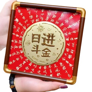 Pure Gold 999 Flower Ornament 50mg Wealth Attracting Unisex Gift for Home Office Decor - Product Image 5