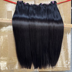 Paquetes de Cabello Humano Virgen Liso Natural Directo de Fábrica para Vendedores de Cabello y Venta al por Mayor para Salones - Product Image 2