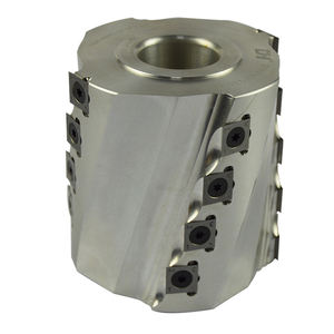 Cabezal de corte de seis husillos para máquina de espigar, cabezal helicoidal espiral para corte de madera con insertos de carburo - Product Image 3