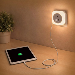 2026 USB 充电器方形运动传感器 <span class=keywords><strong>LED</strong></span> 夜灯 8lm 3 色温 3000K 4000K 6500K 80Ra 适用于卧室走廊 - Product Image 2