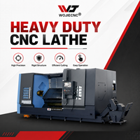 Tour CNC à banc incliné TCK800 de haute précision pour le tournage de grandes pièces de disques, avec tourelle porte-outils hydraulique multi-stations