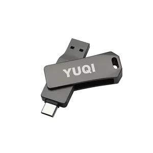 定制usb 2.0笔式驱动器G 2gb 4gb 8gb 16gb 32gb 64gb 128gb 1TB u盘旋转记忆otg u盘