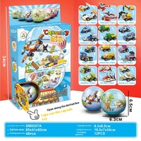 Ensemble de blocs de construction de haute qualité 12-en-1, assemblage de voitures, camions de pompiers, animaux, éducatif, plastique ABS, surprise pour enfants STARMERRY