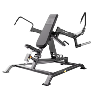 Dernier équipement de fitness commercial DFT : Machine à papillon à charge libre pour exercices pectoraux U1012