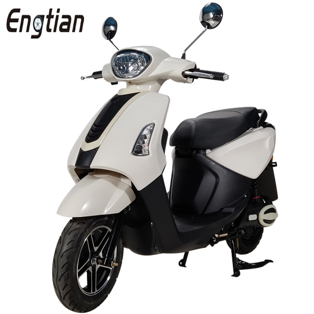 2025 New Design JOG Cheaper Long Range 2 Seat City Bike Adult Moped Electric Scooter 1000W 1500W 10 Inch 48V60V