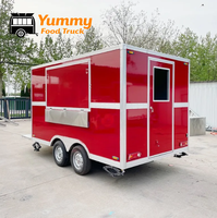 Camión de Comida Personalizado al por Mayor, Camión de Pizza, Helados y Café, Totalmente Equipado