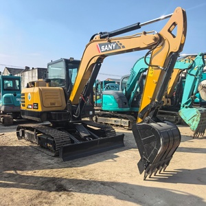 95% mới được sử dụng Sany Mini Digger sy60c <span class=keywords><strong>PRO</strong></span> nhỏ gọn bánh xích máy xúc 6 tấn Máy Sany 60C <span class=keywords><strong>PRO</strong></span> nhỏ máy xúc Off bán - Product Image 1