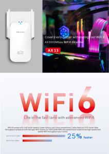 PIX-<span class=keywords><strong>LINK</strong></span> Nuevo AX13 3000M WiFi6 Repetidor Modo AP Enrutador inalámbrico AX3000 3000Mbps Banda dual 5GHz 2,4 GHz Repetidor WiFi6 - Product Image 6