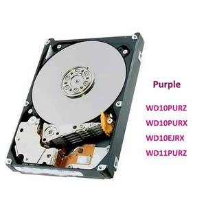 ฮาร์ดดิสก์ WD10PURZ รุ่นใหม่ ความจุ 1TB สีม่วง ขนาด 3.5 นิ้ว แบบ SATA III 6Gb/s ความเร็ว 5400RPM แคช 64MB ระบบจัดเก็บข้อมูลที่มีความน่าเชื่อถือสูง รองรับกล้องหลายตัว - Product Image 1