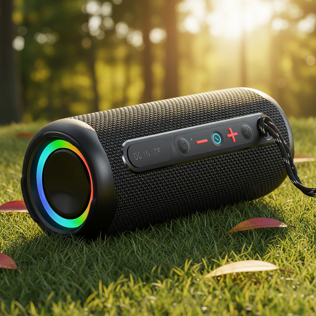 Wholesale Quality Mini Wireless for Bluetooth 5.4 Speakers with RGB LED Lighting for Computer OEM/ODM Available Low Price Sample