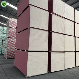 บอร์ดยิปซั่ม/แผ่นยิปซั่ม/แผ่นยิปซั่ม/แผ่น drywall ขนาด9.5มม./12.5มม. มาตรฐานการตกแต่งเพดาน/กันไฟ/กันน้ำ - Product Image 5