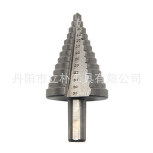 <b>Step</b> <b>Drill</b> Bit 5-35mm 13 <b>Step</b> Titanium Coated Hex Shank For Wood And Metal Drilling - Product Image 4