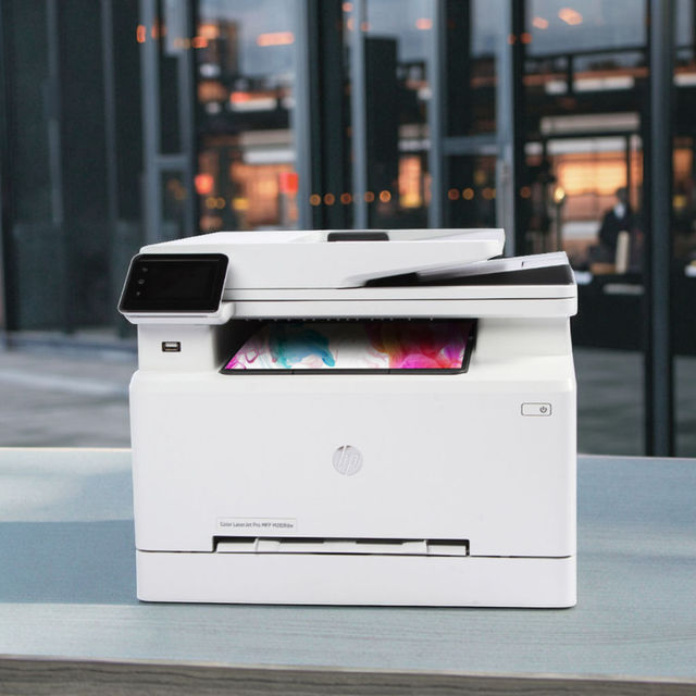 Hp M283fdw Color Laser Printer Refurbished Printer A4 Auto Duplex Wireless Wi-Fi Imprimante Laser Office Business High Quality