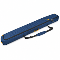 Sac de transport personnalisé pour équipement de ski long avec fermeture éclair et poignées de transport