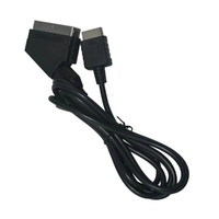 1,8 m Ersatz-RGB-SCART-Ladekabel für TV-AV-Anschluss, kompatibel mit PS2/PSP (PAL/NTSC)