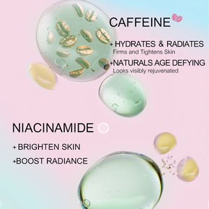 Nuova <span class=keywords><strong>Maschera</strong></span> <span class=keywords><strong>Viso</strong></span> <span class=keywords><strong>Rinfrescante</strong></span> e Idratante con Caffeina Americana, Rivitalizza la Pelle, Riduce il Gonfiore, Migliora la Luminosità e la Morbidezza - Product Image 4