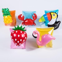 Bouée de natation gonflable en PVC écologique pour enfant, motif animal ou fruit, pour l'apprentissage de la natation des bébés