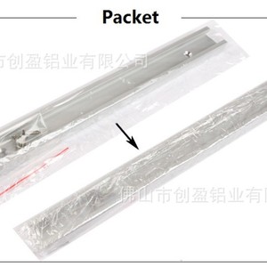 Rieles de Aluminio Estándar Tipo 30 para Trabajar la Madera, Ranuras Curvas para Fresadora - Product Image 1