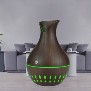 Diffuseur d'arômes YX060, humidificateur USB, base en bois craquelé vert, pour la maison, bureau, huiles essentielles, parfum, moins de 0,5 L - Product Image 4