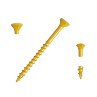 Vite per Truciolato Zincate Gialle # 8 # 9 # 10 viti autofilettanti Torx a testa svasata per mobili in legno e MDF