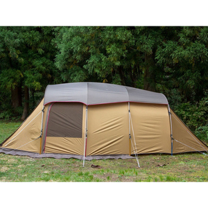 Style étendu Randonnée Tube Événement Tente Tunnel Glamping Forme Tente <span class=keywords><strong>Camping</strong></span> Famille 6-8 Personnes Soleil Abri - Product Image 1