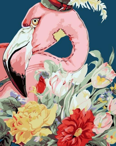 <span class=keywords><strong>Peinture</strong></span> par numéros Flamant rose, <span class=keywords><strong>peinture</strong></span> par numéros d'animaux, <span class=keywords><strong>dessin</strong></span> de figures, <span class=keywords><strong>peinture</strong></span> à l'huile DIY sur toile, peintures numériques, artisanat mural - Product Image 4