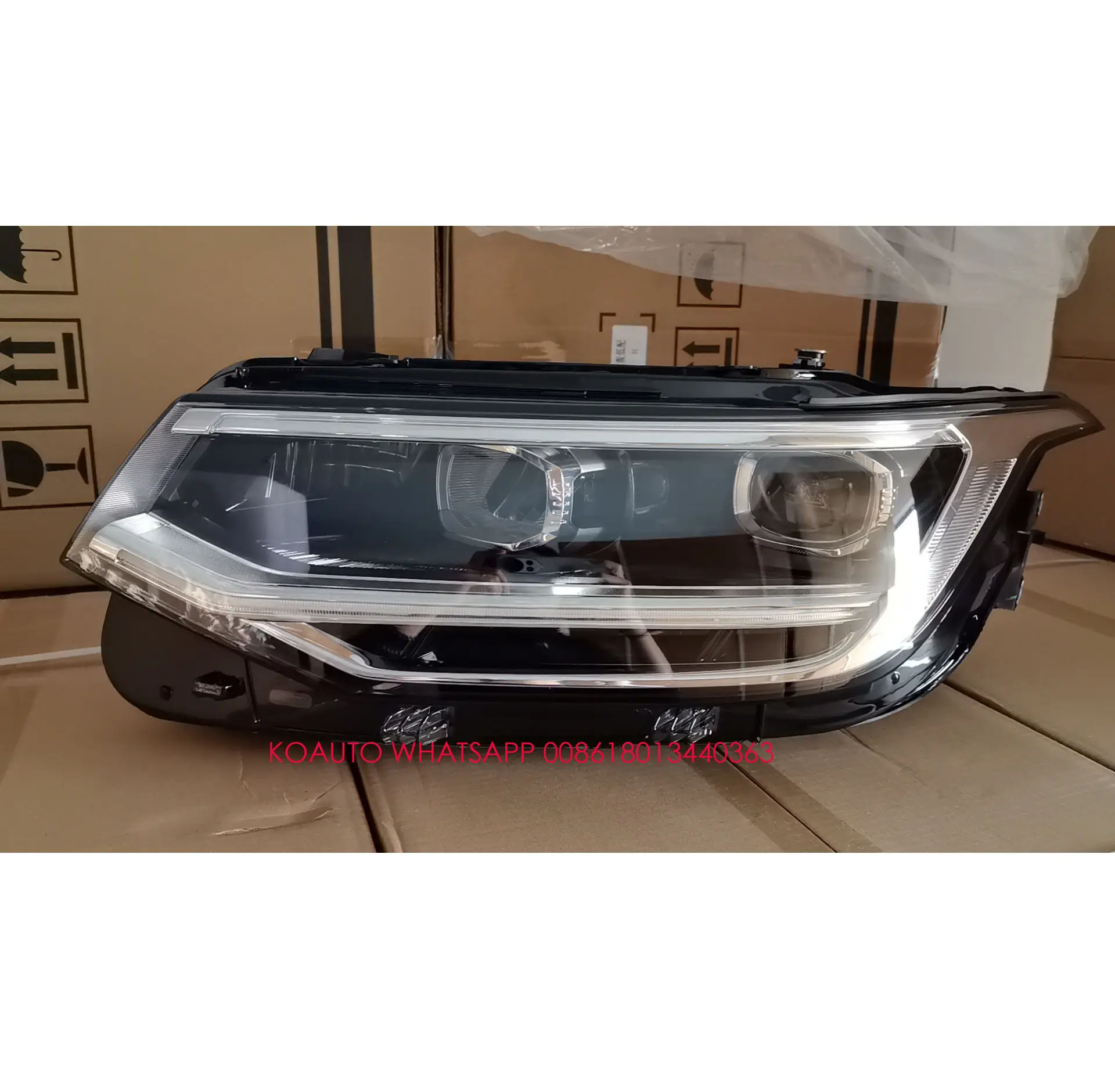 Lampu depan lampu depan czkoauto lampu depan lampu depan lampu depan untuk v.w volkswagen tiguan 2021 2022 2023 2024