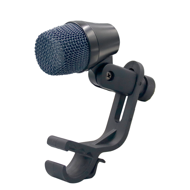 Professional 904 Clip-On Instrument Microphone Perfect for Live Sound Reinforcement and Studio Recording of Drums