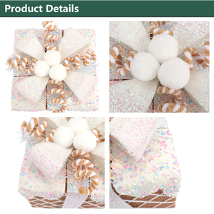 Articoli di Tendenza per Natale, Decorazioni di Alta Qualità, Nuovo Set Regalo in Colore Marrone, Tema Caramelle per Interni Casa, Fornitore Natalizio - Product Image 3