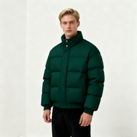 Manteau d'hiver pour homme en coton Neohope, décontracté, respirant, imperméable, avec fermeture éclair, col montant, épais, séchage rapide, longueur standard, OEM personnalisé