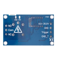 Module de relais ((BSC)) 6-30V avec temporisation réglable et cycle de minuterie - Promotion 828