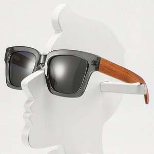 Gafas de Sol de Madera de Bambú con Marco de Madera, Estilo Retro, Deportivas, de Viaje, Polarizadas, con Protección UV400, para Hombre y Mujer, Moda 2023 - Product Image 2