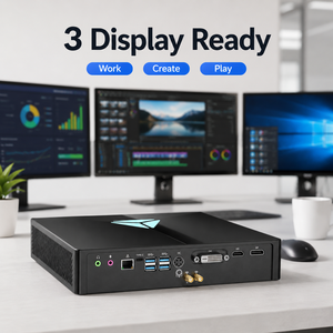มินิพีซี RTX3050 เวิร์กสเตชัน AI สำหรับงานออกแบบ คอมพิวเตอร์ Intel I7 ขนาดกะทัดรัด สำหรับเรนเดอร์ CAD รองรับ OEM ODM สำหรับงานออกแบบ 3 มิติ - Product Image 4