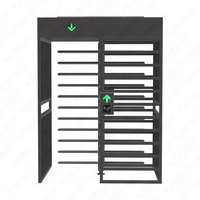 Torniquete de Altura Completa con Código QR, Sistema Biométrico Bidireccional, Acero Inoxidable 304, Uso Interior/Exterior, Puerta de Control de Boletos
