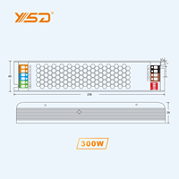 Alimentation LED 12V 24v 350w Driver LED à tension constante avec lampe de table moderne