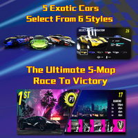 Wahlap - Machine de jeu d'arcade professionnelle NFS Takedown DX - Simulateur de jeu de course automobile