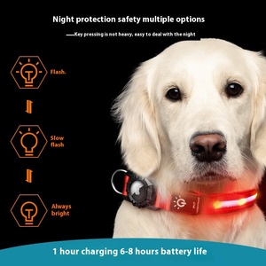 Eletrônico Pet LED Dog <span class=keywords><strong>Collar</strong></span> Ajustável Flash Recarga Pet Coleiras Reflexivo LED Coleiras para Cães Night Anti-Lost Dog Produtos - Product Image 3
