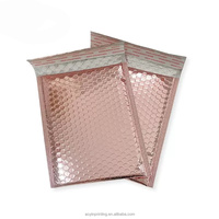 Sacs à bulles métalliques roses A4 très demandés, enveloppes d'expédition rembourrées en mousse, emballages imperméables et protecteurs