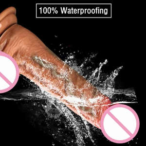 Consolador De Empuje Realista Analdildo Juguete Sexual Con 10 Vibraciones 10 Empujes Y Potente Ventosa Vibrador - Product Image 4