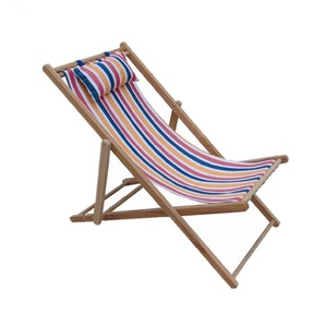 Populaire extérieur pliant <span class=keywords><strong>toile</strong></span> 600D Oxford confortable <span class=keywords><strong>en</strong></span> <span class=keywords><strong>bois</strong></span> hêtre pin pont <span class=keywords><strong>chaise</strong></span> <span class=keywords><strong>de</strong></span> <span class=keywords><strong>plage</strong></span> - Product Image 4