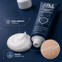 Crème d'hygiène intime pour hommes en marque blanche, Soin apaisant pour les zones intimes, Commande personnalisée OEM, MOQ 50 boîtes