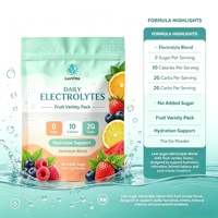 Polvo Electrolítico OEM, 4 Sabores, Mezcla para Bebida Hidratante con Sodio, Potasio y Magnesio para el Equilibrio Diario de Electrolitos