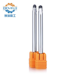 Dureté élevée de fraise en bout de boule de carbure de tungstène de CBN de haute précision de DOHRE pour des fraiseuses - Product Image 2