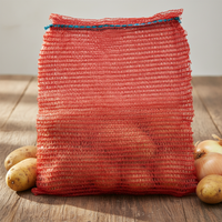 Sac en filet recyclable HDPE Kaixin 50*80cm avec cordon de serrage pour l'agriculture et les légumes, Jiangsu